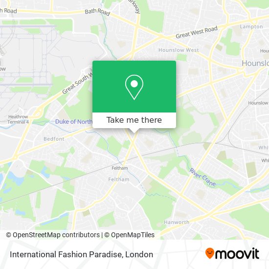 International Fashion Paradise map