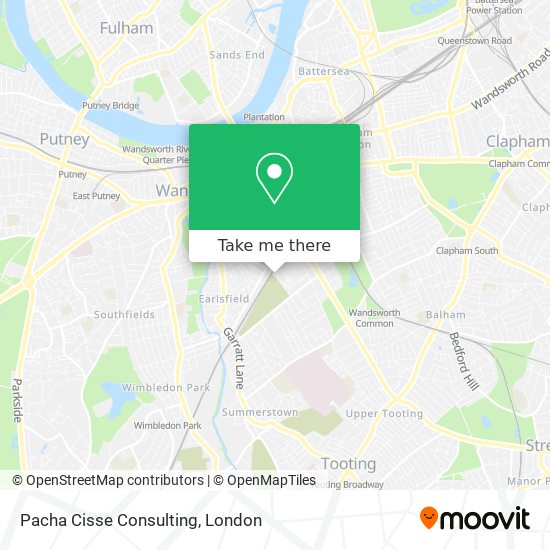 Pacha Cisse Consulting map