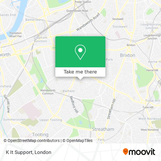 K It Support map