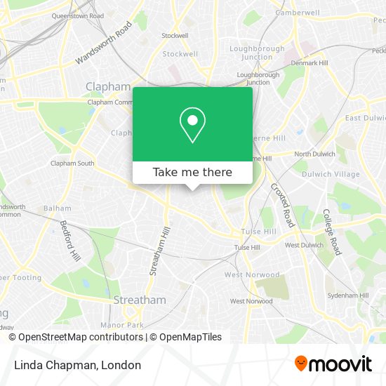 Linda Chapman map