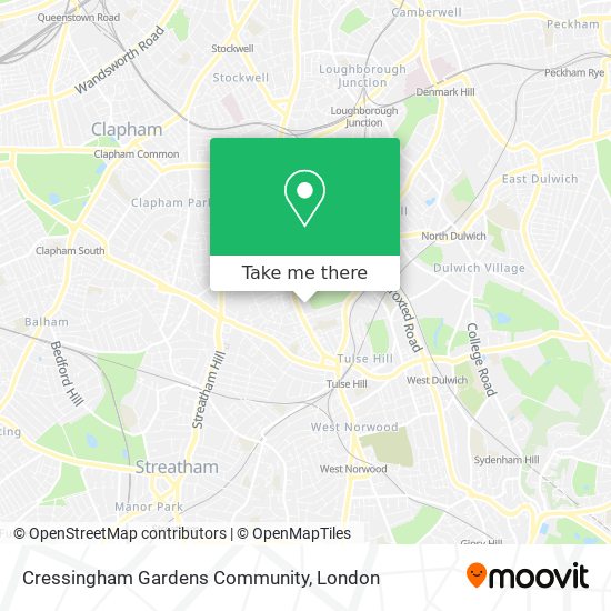Cressingham Gardens Community map