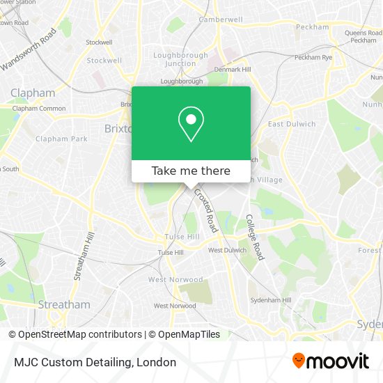 MJC Custom Detailing map