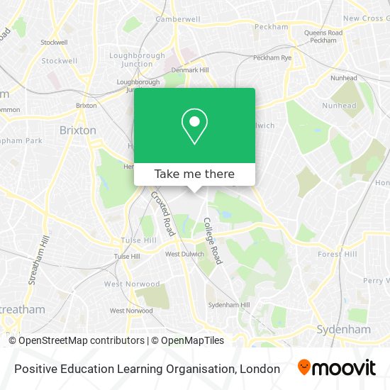 Positive Education Learning Organisation map