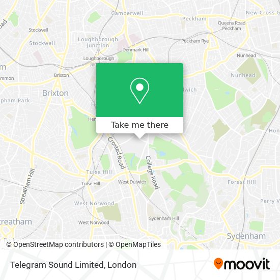 Telegram Sound Limited map