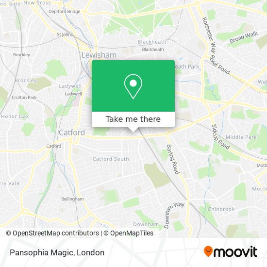Pansophia Magic map