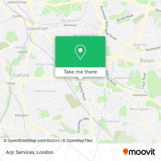 Arjc Services map