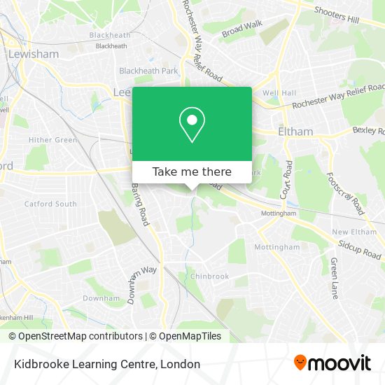 Kidbrooke Learning Centre map