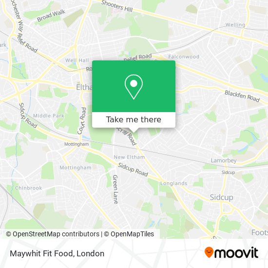 Maywhit Fit Food map