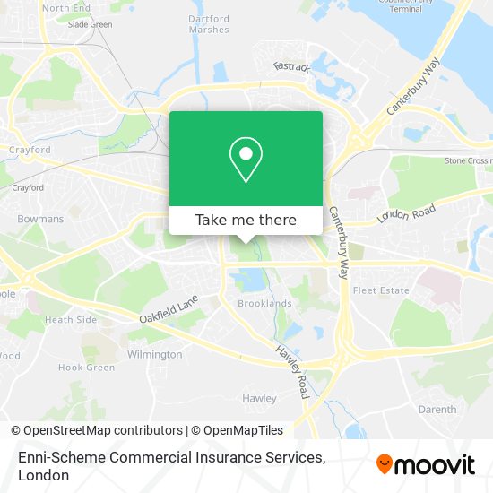 Enni-Scheme Commercial Insurance Services map