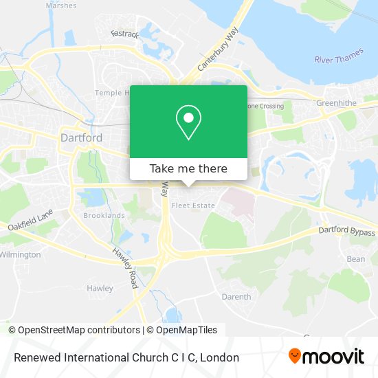 Renewed International Church C I C map