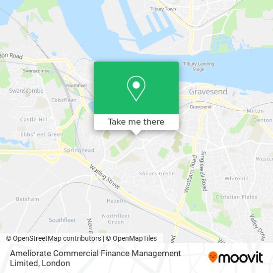 Ameliorate Commercial Finance Management Limited map