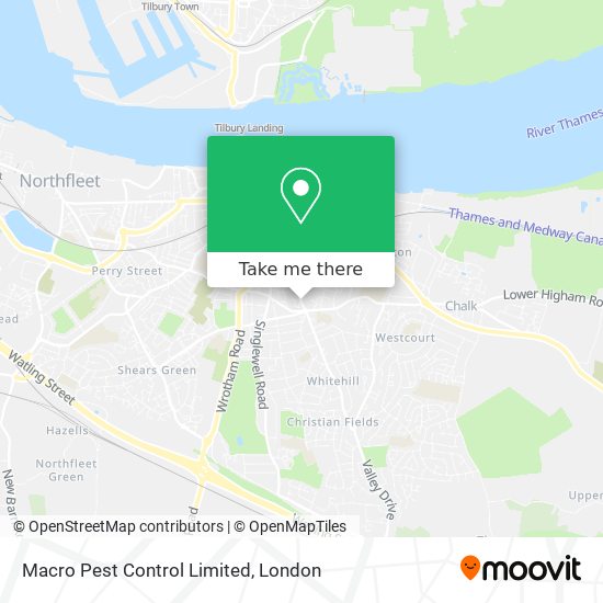 Macro Pest Control Limited map