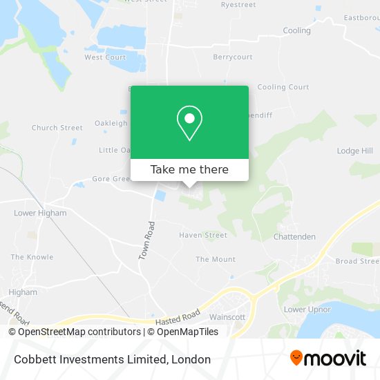 Cobbett Investments Limited map