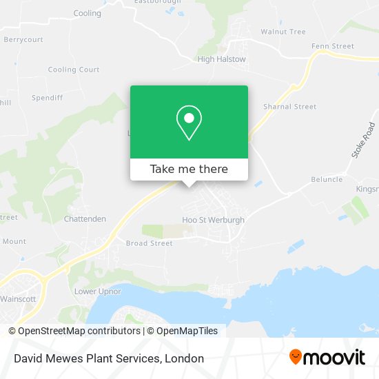 David Mewes Plant Services map