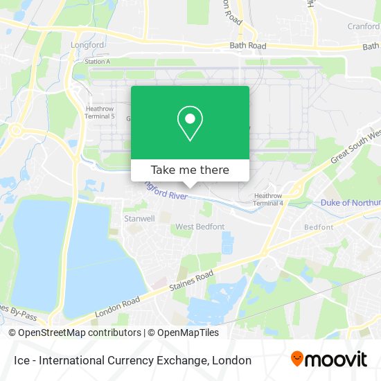 Ice - International Currency Exchange map