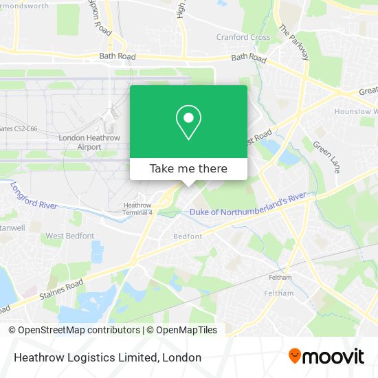 Heathrow Logistics Limited map