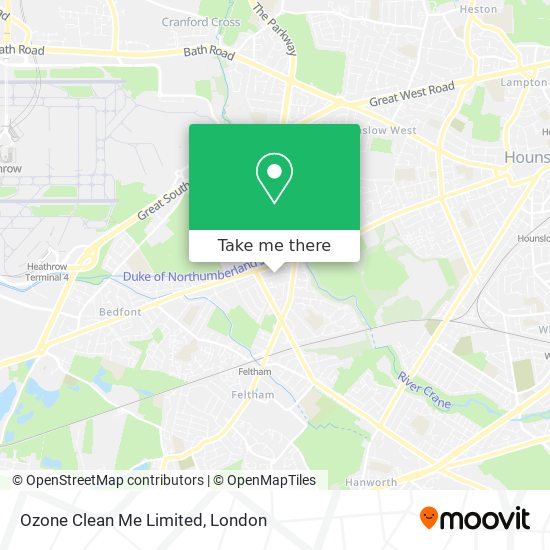 Ozone Clean Me Limited map