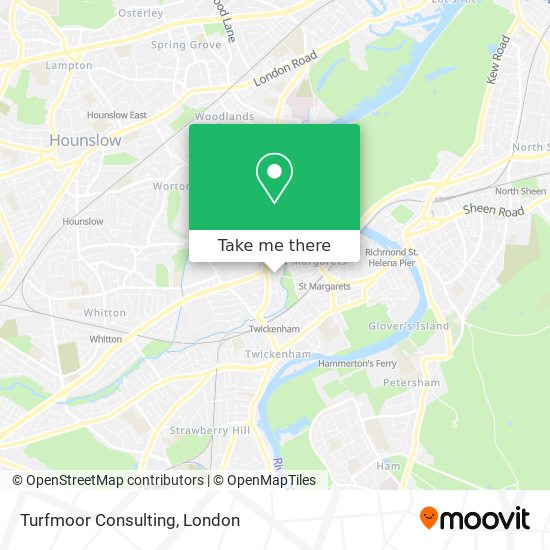 Turfmoor Consulting map