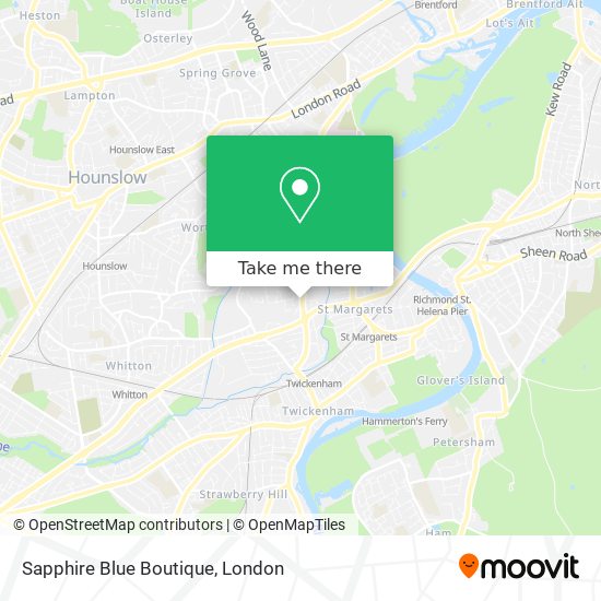 Sapphire Blue Boutique map