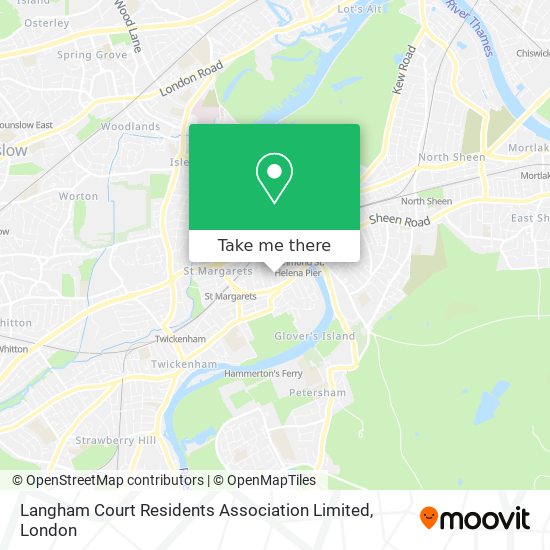 Langham Court Residents Association Limited map
