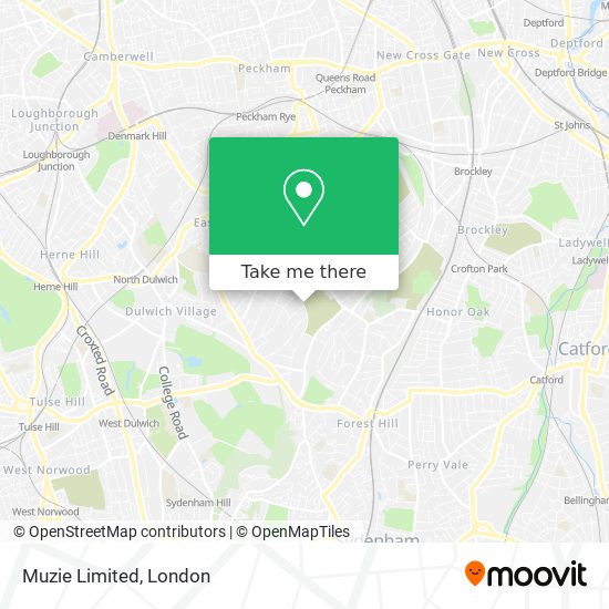 Muzie Limited map