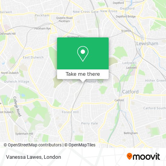 Vanessa Lawes map