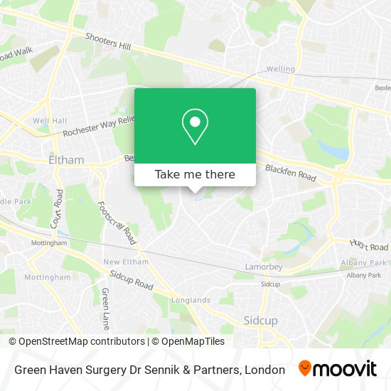 Green Haven Surgery Dr Sennik & Partners map