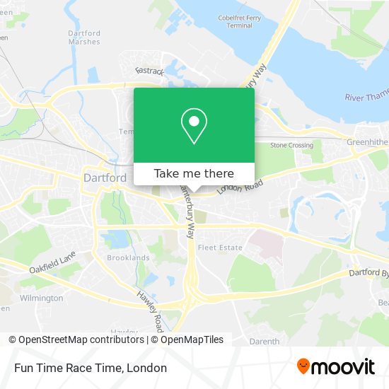 Fun Time Race Time map