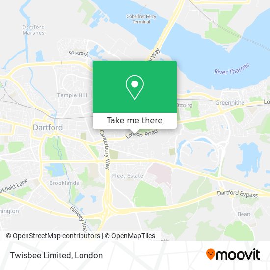 Twisbee Limited map