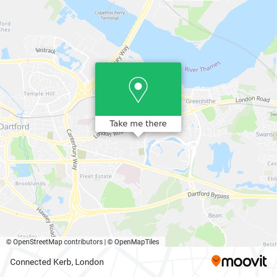 Connected Kerb map