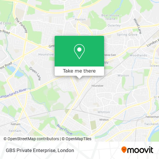 GBS Private Enterprise map