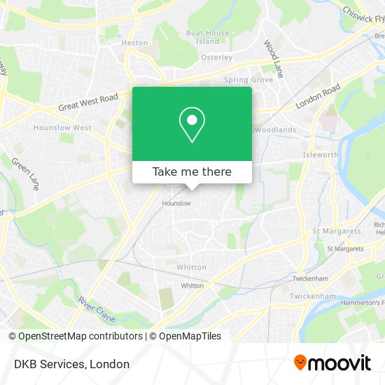 DKB Services map