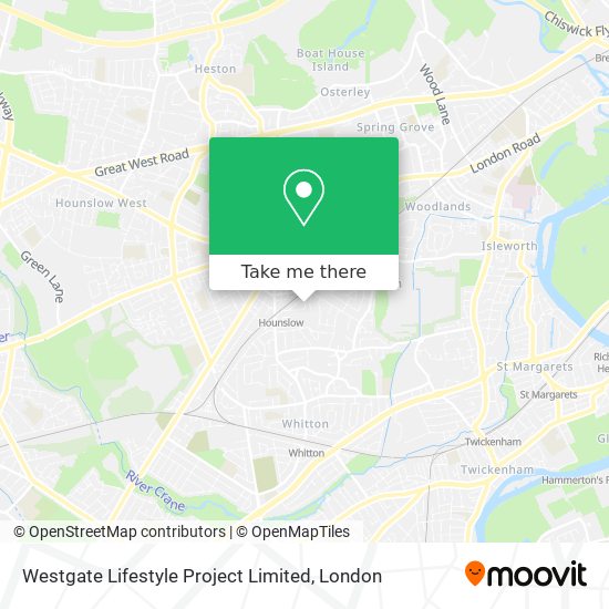 Westgate Lifestyle Project Limited map