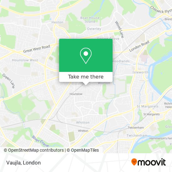Vaujla map