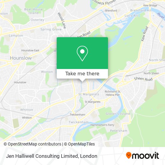 Jen Halliwell Consulting Limited map