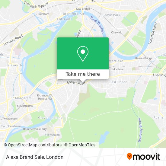 Alexa Brand Sale map