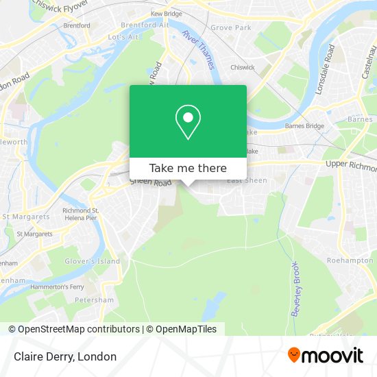 Claire Derry map