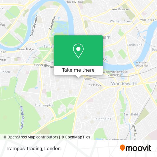 Trampas Trading map