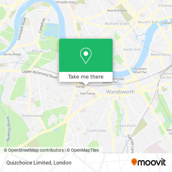 Quizchoice Limited map