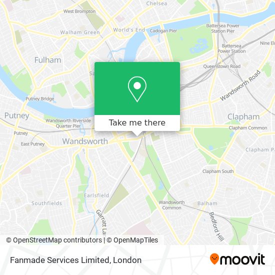 Fanmade Services Limited map