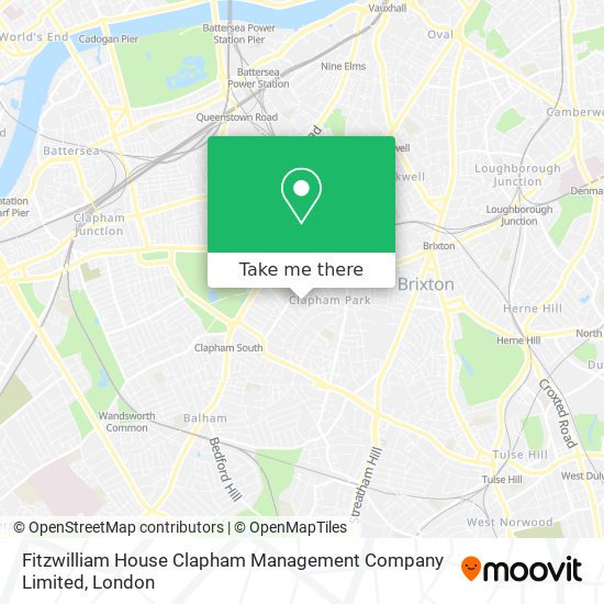 Fitzwilliam House Clapham Management Company Limited map