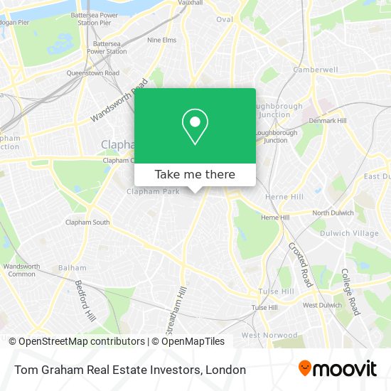Tom Graham Real Estate Investors map