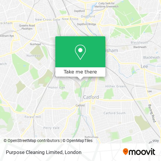Purpose Cleaning Limited map