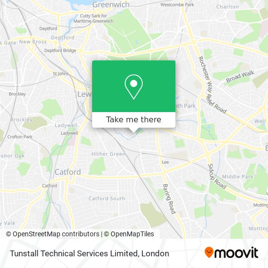 Tunstall Technical Services Limited map