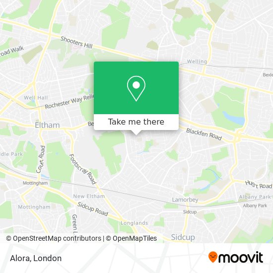 Alora map