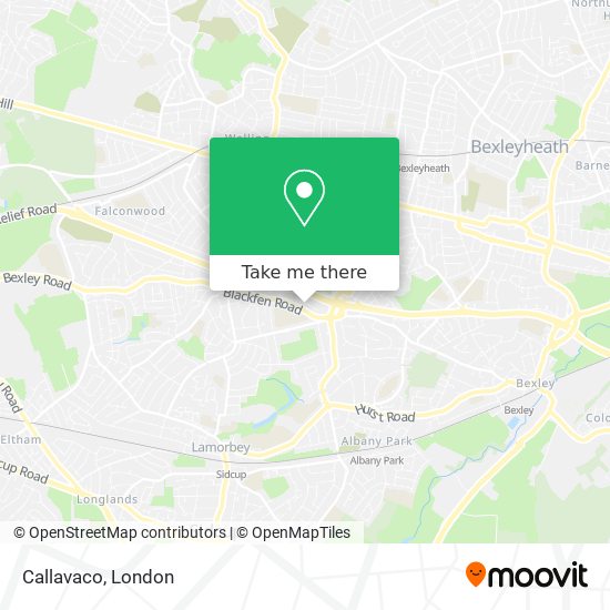 Callavaco map