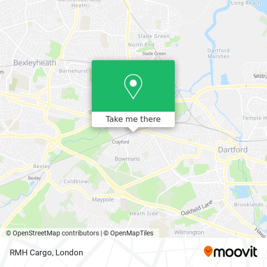 RMH Cargo map