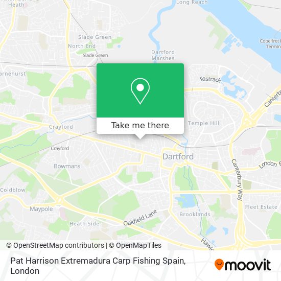 Pat Harrison Extremadura Carp Fishing Spain map