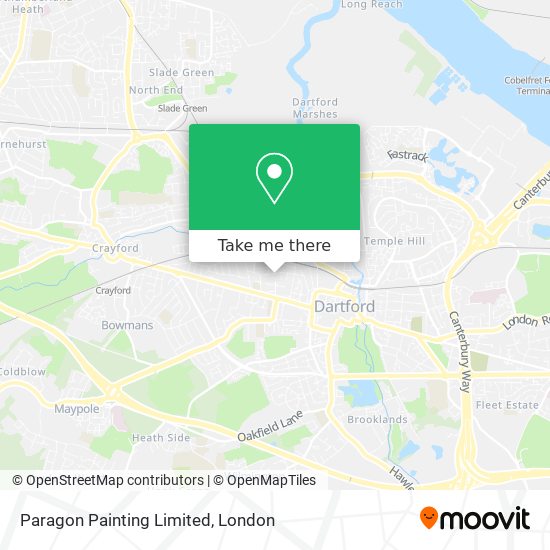 Paragon Painting Limited map