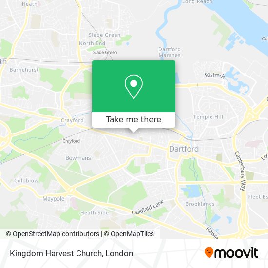 Kingdom Harvest Church map